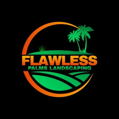 Flawless Palms Landscaping Logo