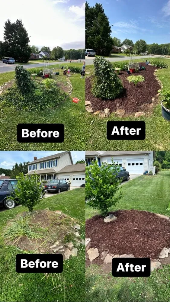 Local landscaping services for residential properties in Winston Salem, NC by FLC Lawncare