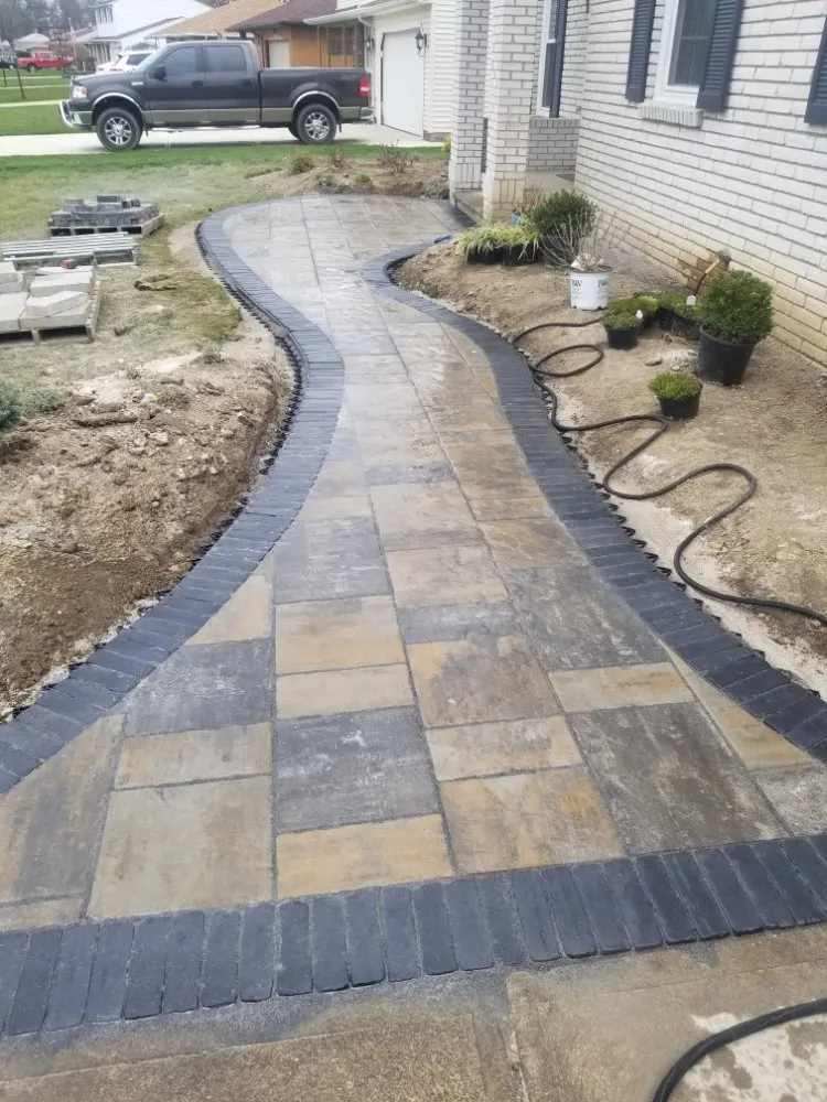 Top-rated residential landscaping for residential properties in Olmsted Falls, OH by Fleck & Son's Landscape Service