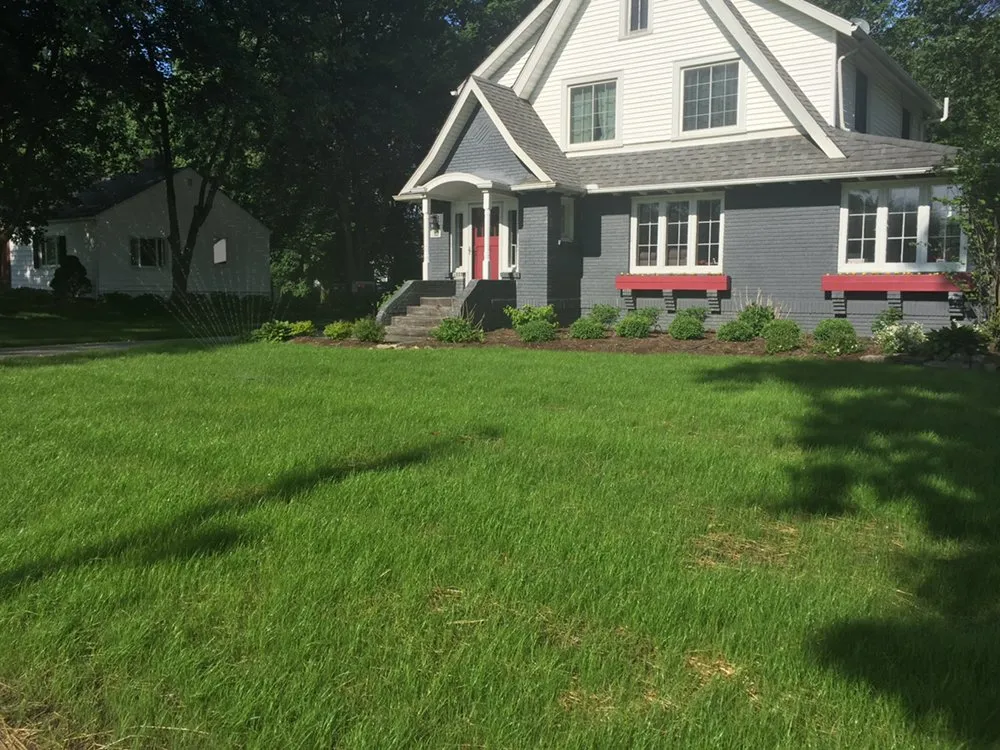 Custom garden landscaping near you across Olmsted Falls, OH - Fleck & Son's Landscape Service