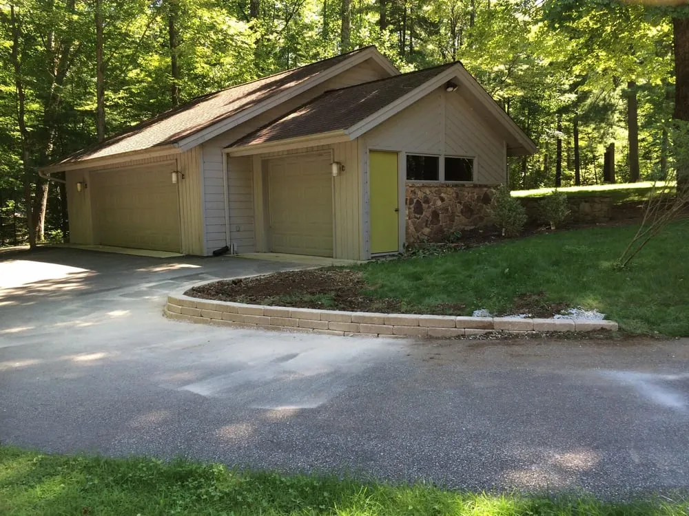 Custom landscape installation for year-round maintenance in Bloomington, IN by Fleeners Landscape & Lawn Care