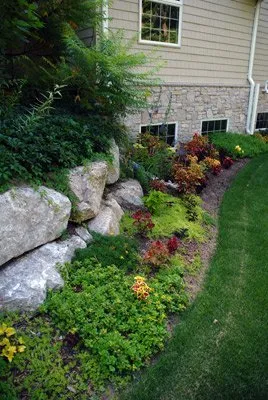 Local landscape installation in Neenah, WI by Fleming Group