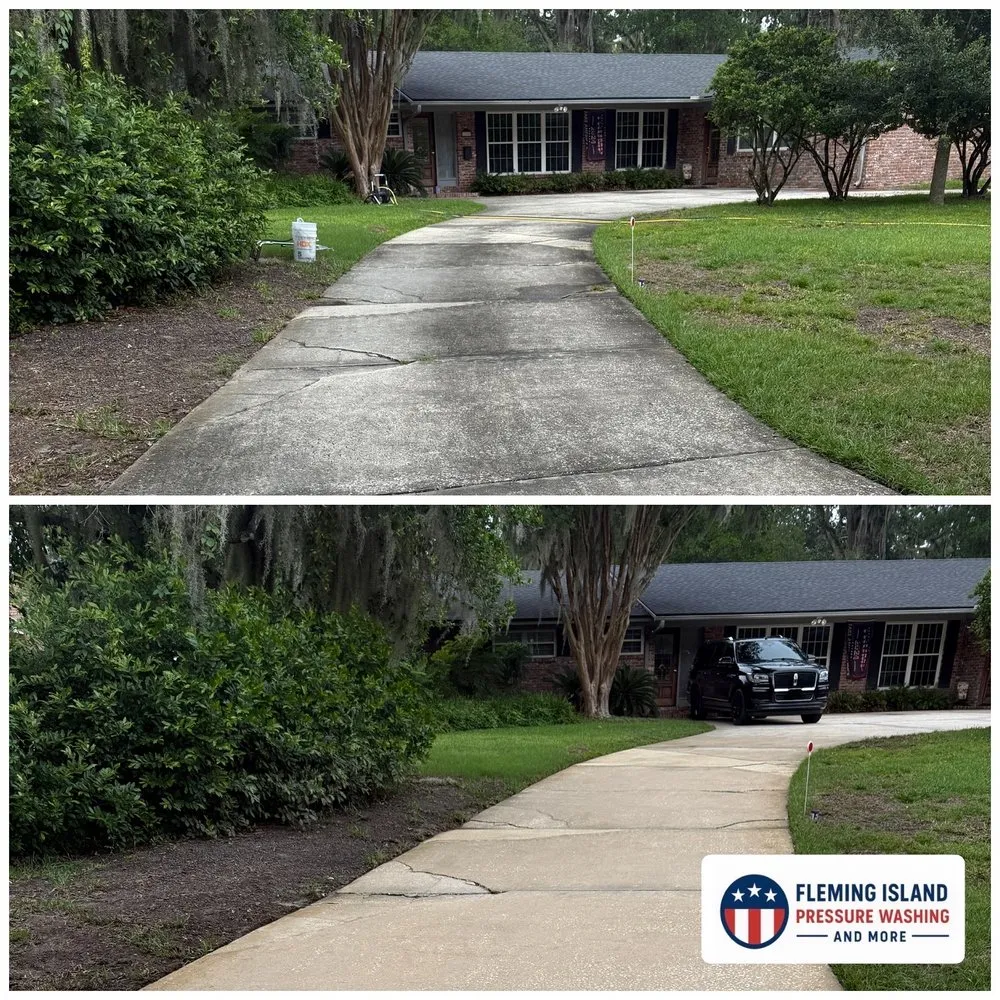Trusted outdoor landscaping in Fleming Island, FL by Fleming Island Pressure Washing & More
