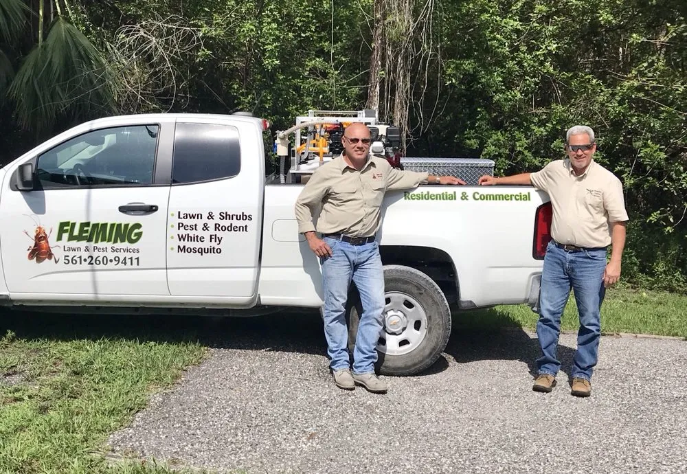 Custom yard maintenance in Loxahatchee, FL - Fleming Lawn & Pest Services