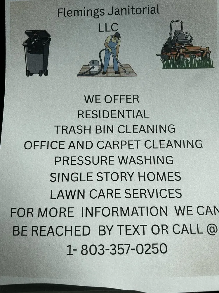 Professional landscape design experts serving Warrenville, SC - Flemings Delivery Janitorial and Lawn Care Services