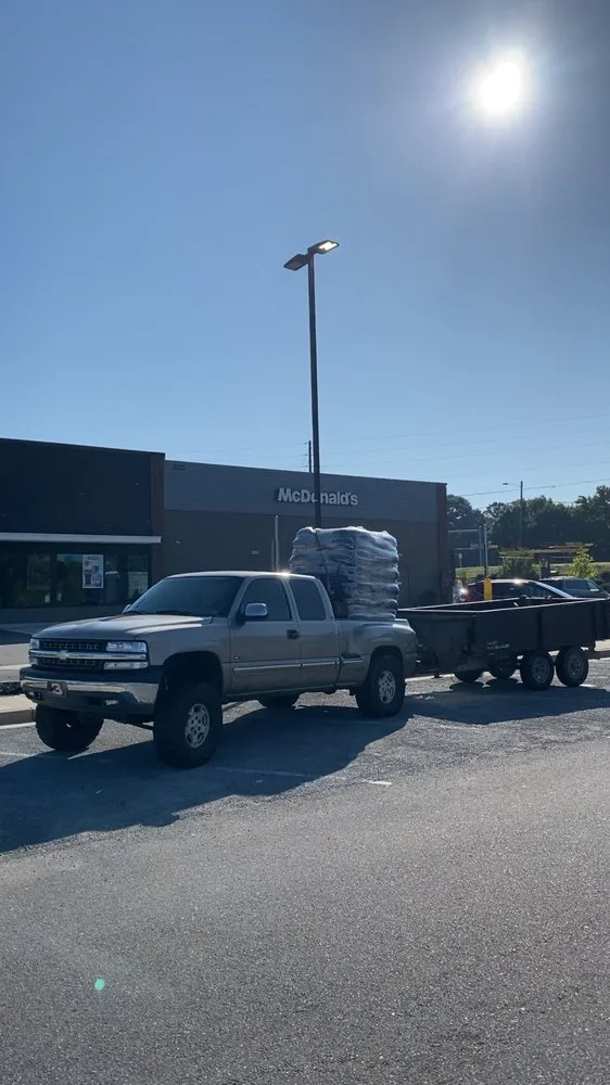 Custom landscape installation in Athens, GA by Fletcher's Landscaping and Junk removal