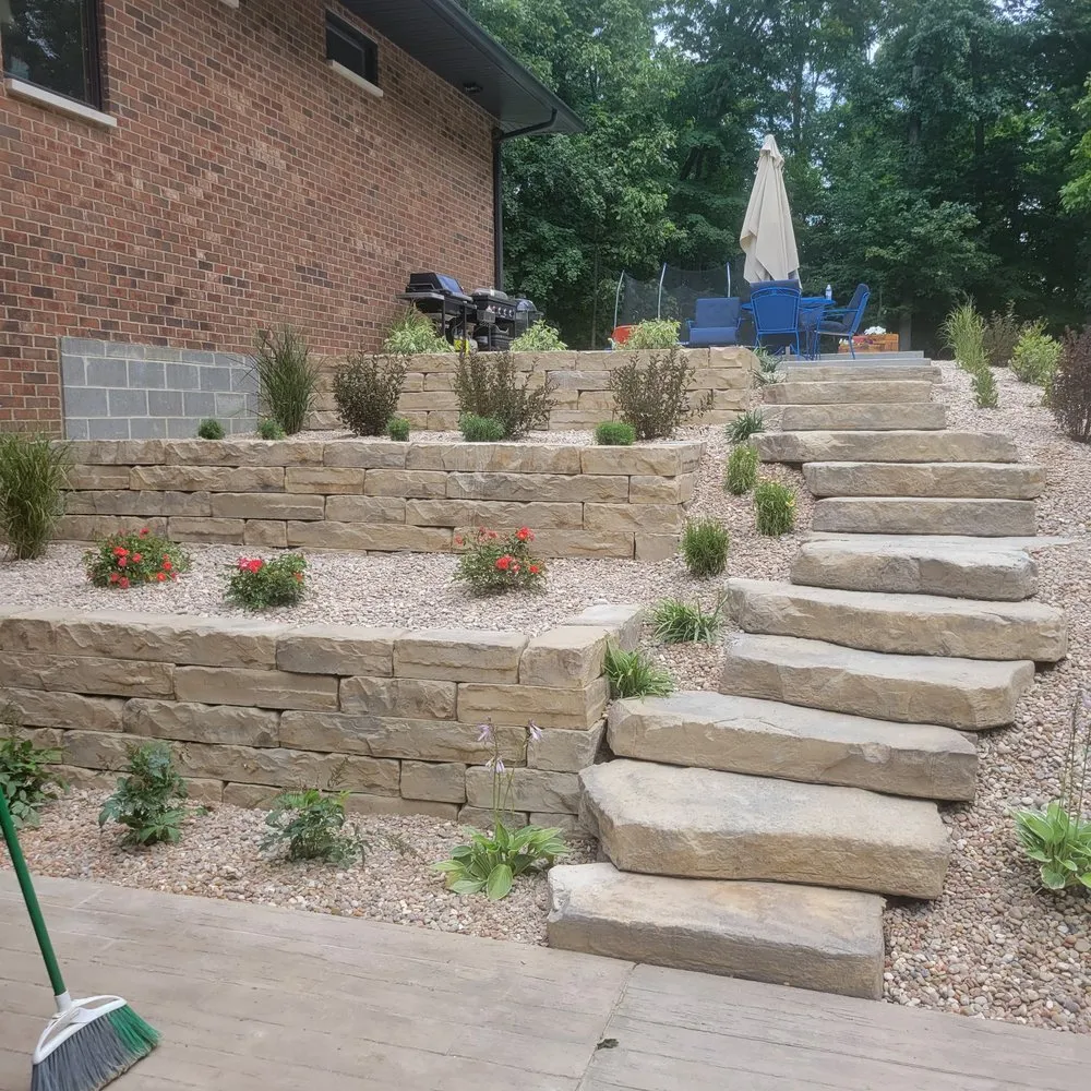 Affordable landscape installation for residential properties across Greensburg, IN - Fletcher's Landscaping
