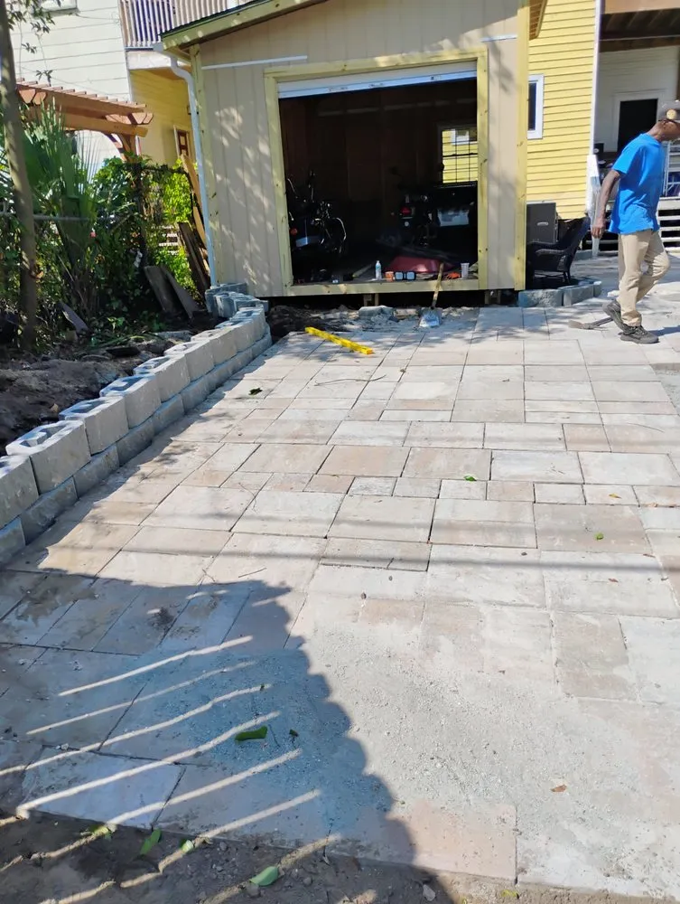 Local lawn mowing service for outdoor upgrades in Savannah, GA by Fletchers Loving Lawns