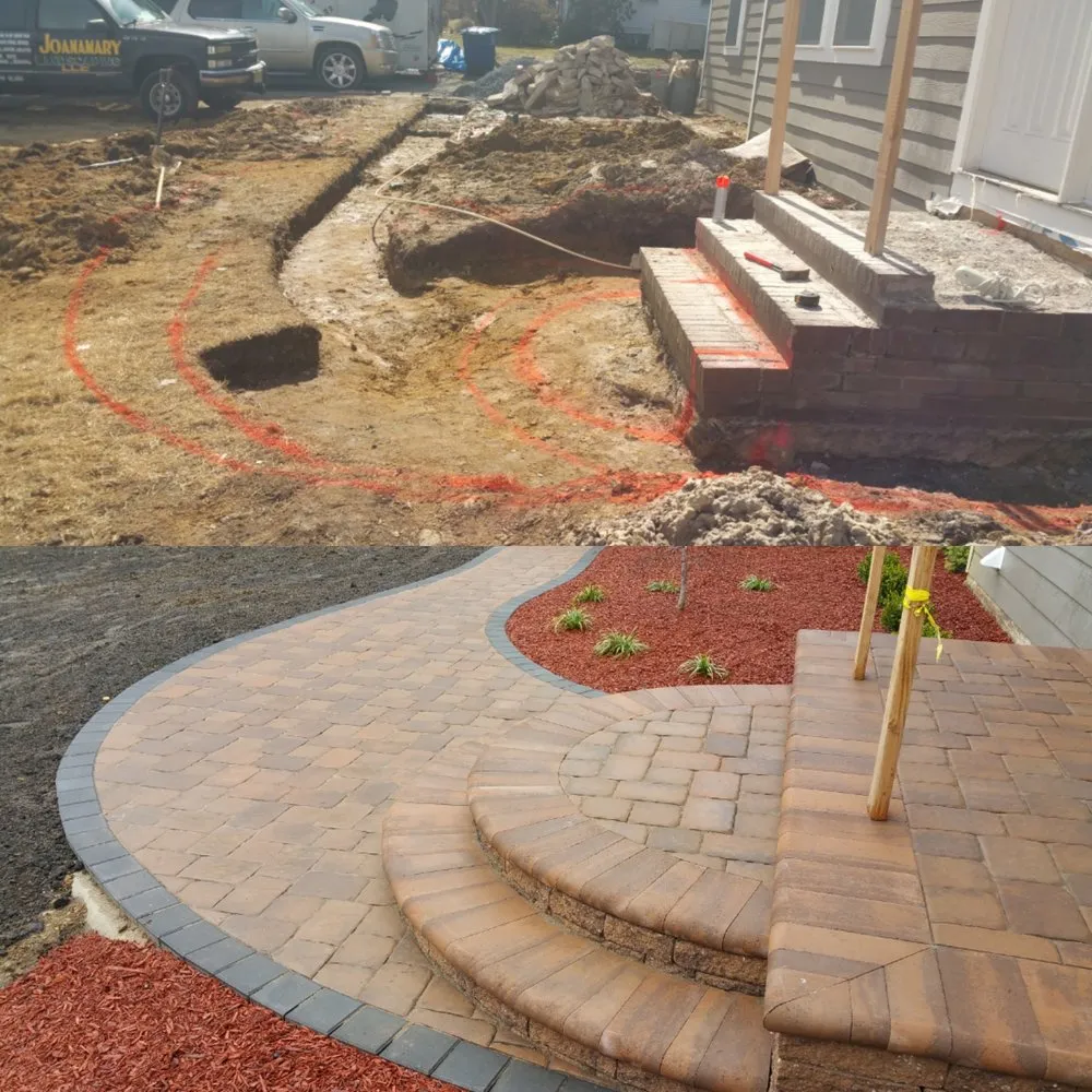 Custom landscaping services in Mount Laurel, NJ by Fleur De Lis Hardscaping