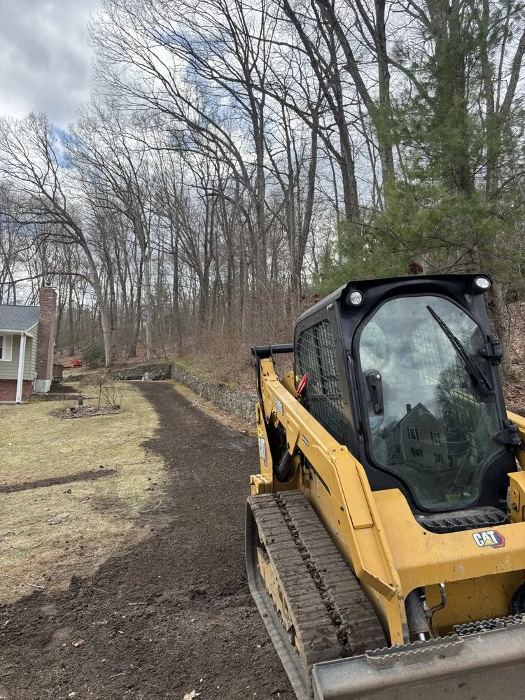 Custom garden landscaping in Cumberland, RI - Fleury Dirt Works & Services