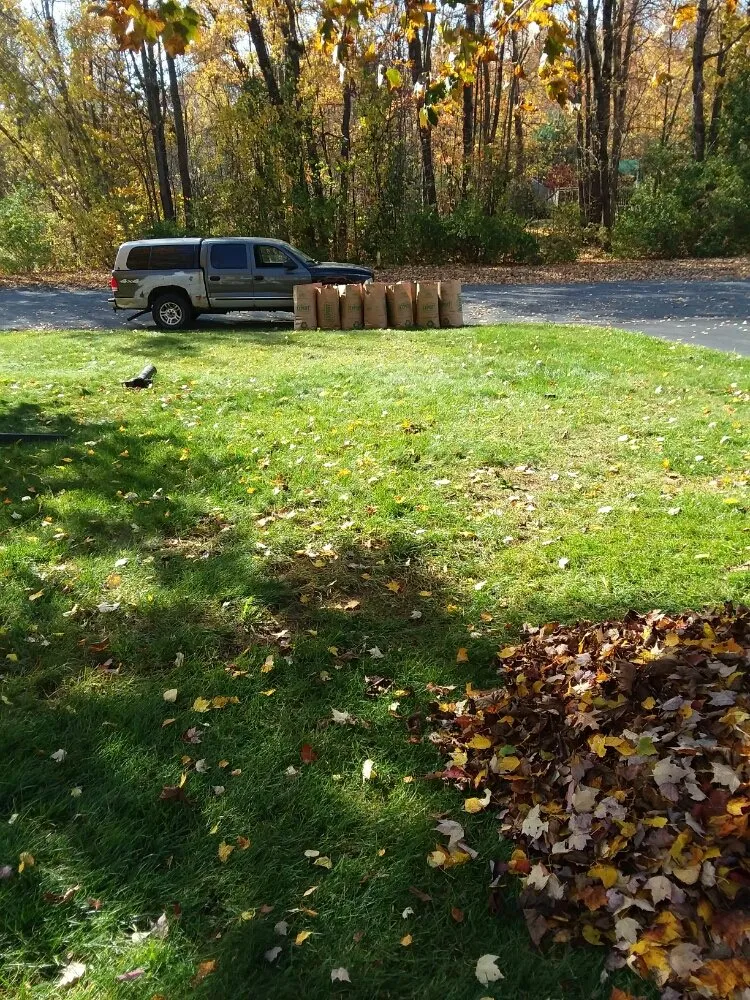 Expert yard maintenance with custom design in Hudson Falls, NY by Flewelling SealCoating & Property Maintenance