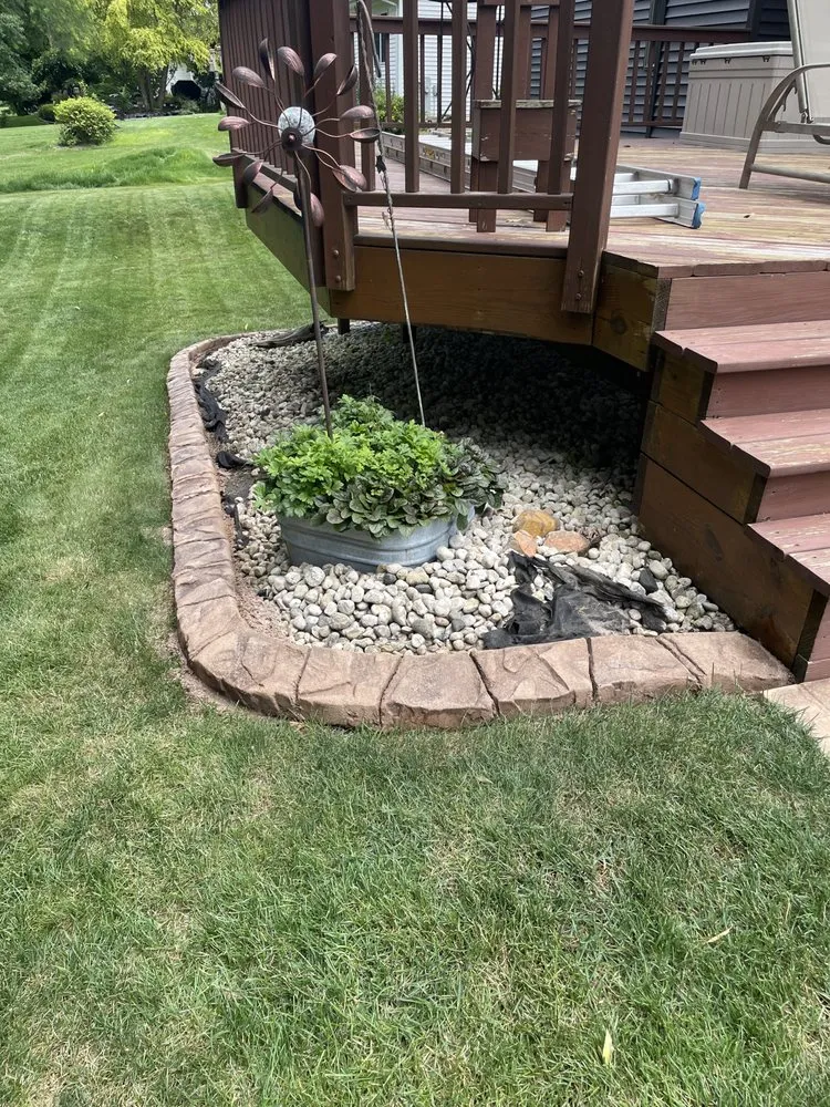 Trusted garden landscaping for beautiful yards in Fond du Lac, WI by Flex Landscape Curbing