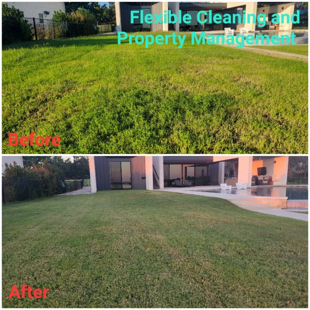 Top-rated landscape design in Addison, TX by Flexible Cleaning and Property Management