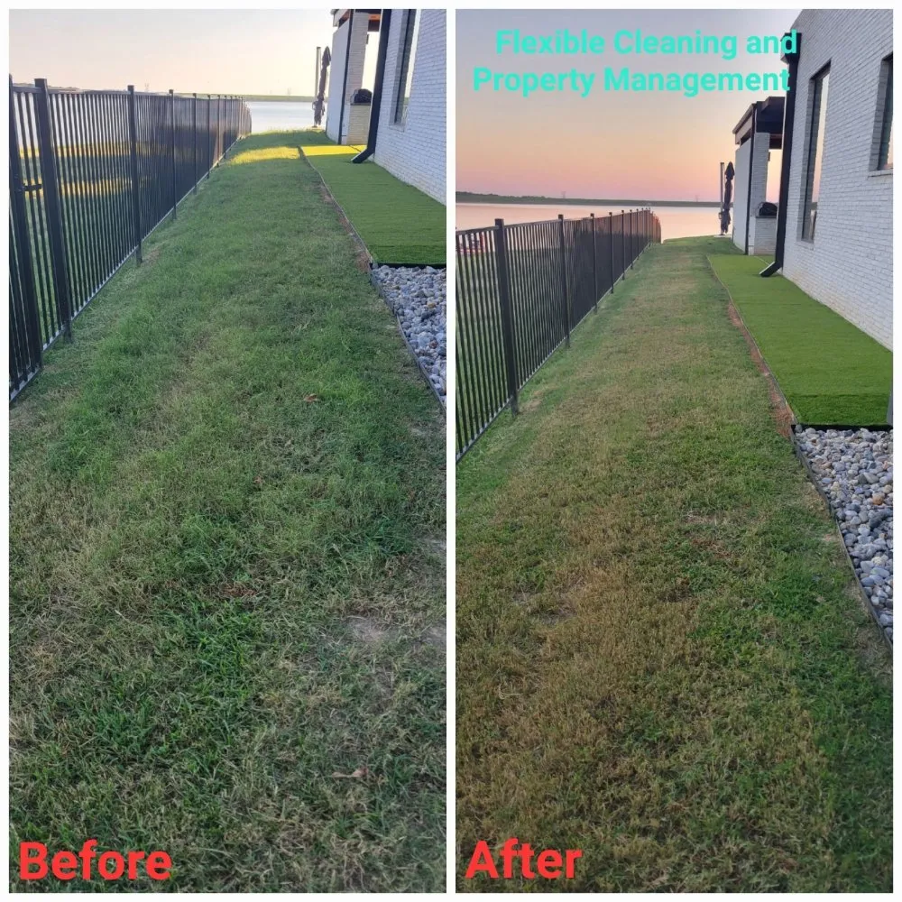 Custom landscaping services in Addison, TX - Flexible Cleaning and Property Management