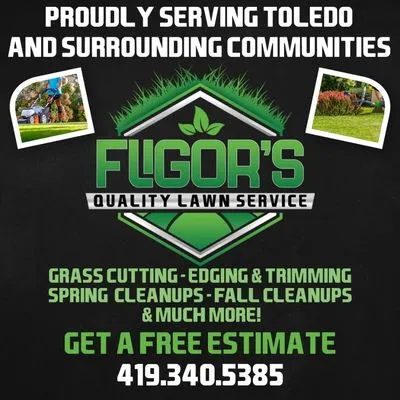 Fligor's Quality Lawn Service Logo