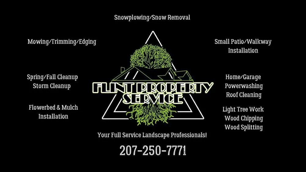 Expert outdoor landscaping in Clinton, ME by Flint Property Service
