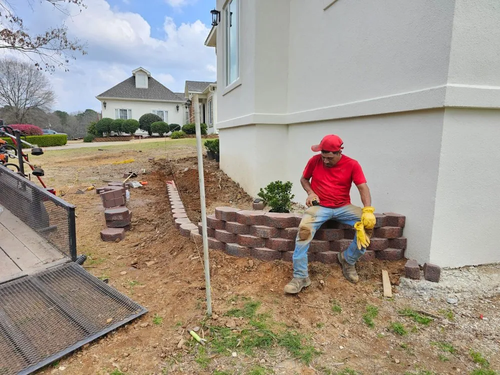 Custom garden landscaping for year-round maintenance across Hot Springs, AR - Flintstones Lawn Service