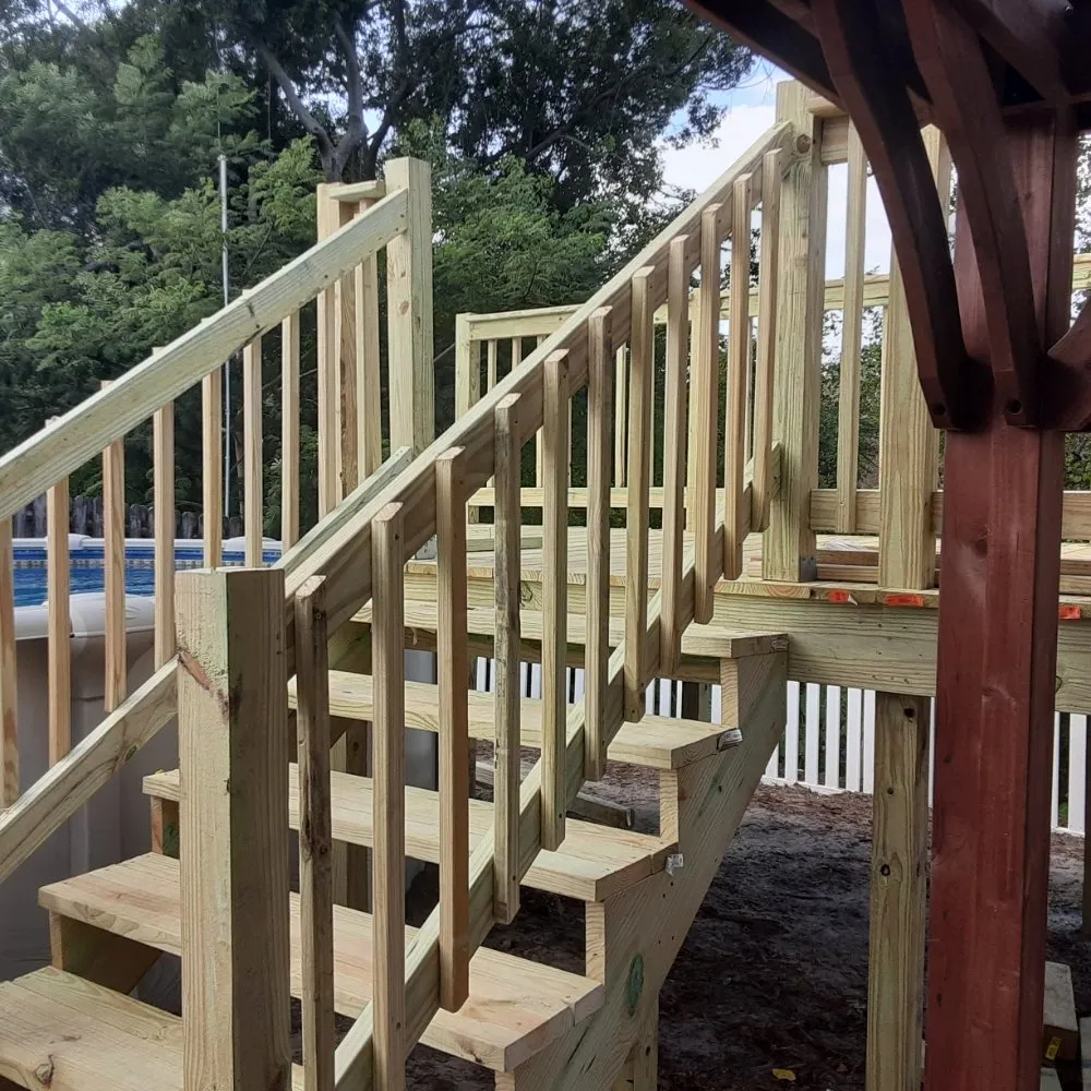 Professional landscape installation for beautiful yards in NEW PRT RCHY, FL by Flips Property Maintenance