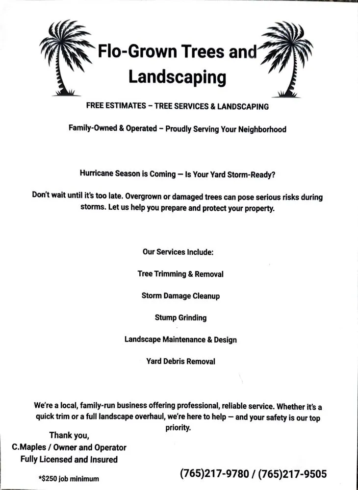 Professional outdoor landscaping for homes in Venice, FL by Flo-Grown Trees and Landscaping