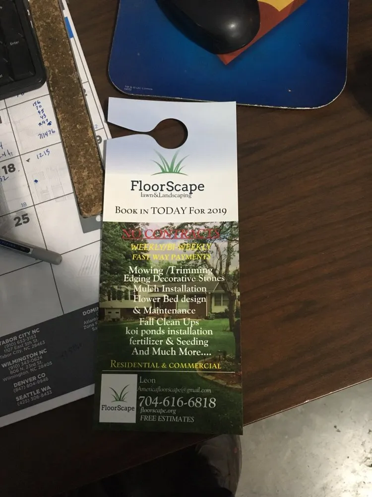 Professional residential landscaping for beautiful yards in Gastonia, NC by FloorScape Home & Landscaping