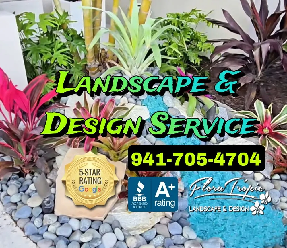 Local landscaping services near you in Port Charlotte, FL by Floratropic Landscape And Design