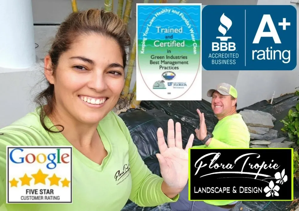 Affordable landscape design in Port Charlotte, FL by Floratropic Landscape And Design