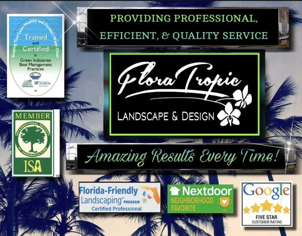Local landscaping services in Port Charlotte, FL by Floratropic Landscape And Design