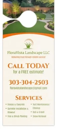 Top-rated lawn mowing service with custom design in Erie, CO by FloraVista Landscape