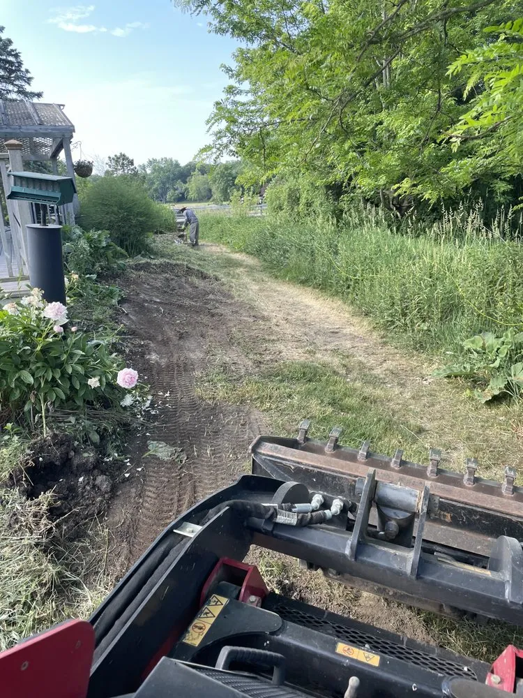 Expert lawn mowing service with custom design across Harvard, IL - Florencio Lawn & Farm Services