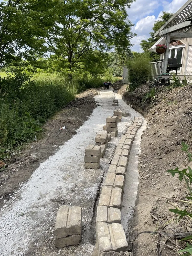 Local landscape installation experts serving Harvard, IL - Florencio Lawn & Farm Services