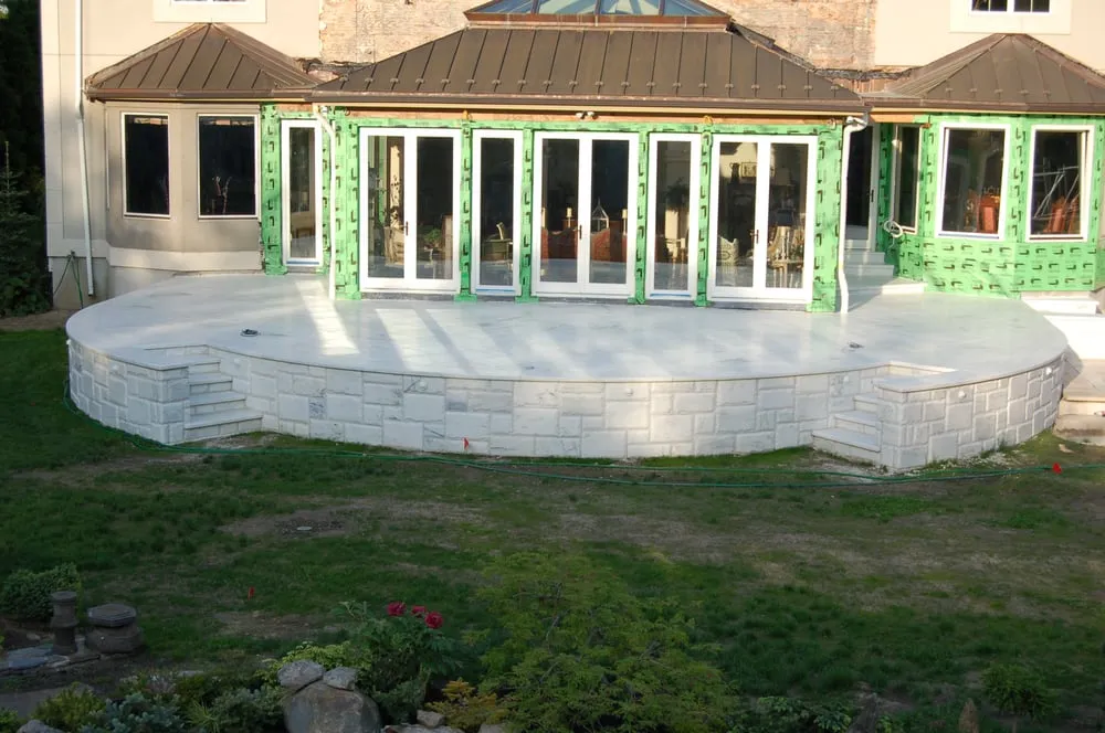 Professional residential landscaping for beautiful yards in Salem, MA by Florentine Renaissance Masonry