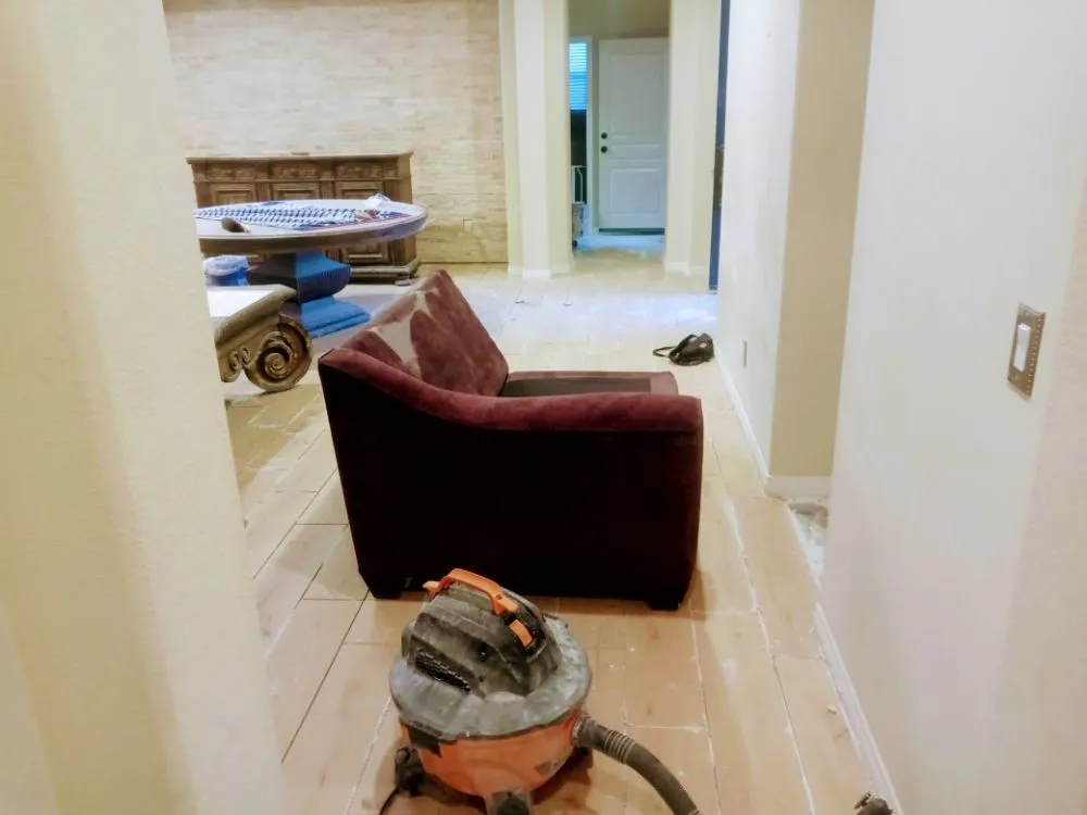 Local yard cleanup service for year-round maintenance in Perris, CA by Flores Bro's Flooring & Landscape