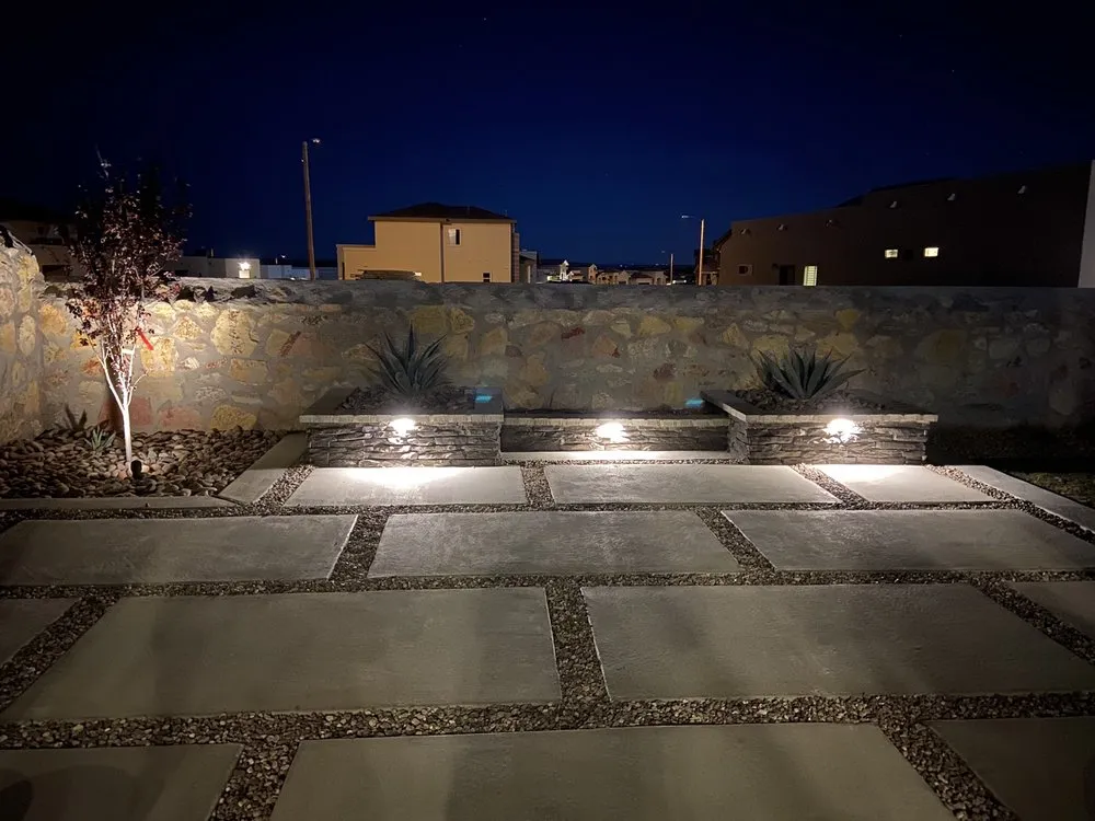 Local yard cleanup service in El Paso, TX - Flores Concrete & Landscaping