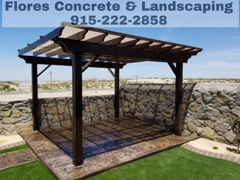 Affordable residential landscaping experts serving El Paso, TX - Flores Concrete & Landscaping