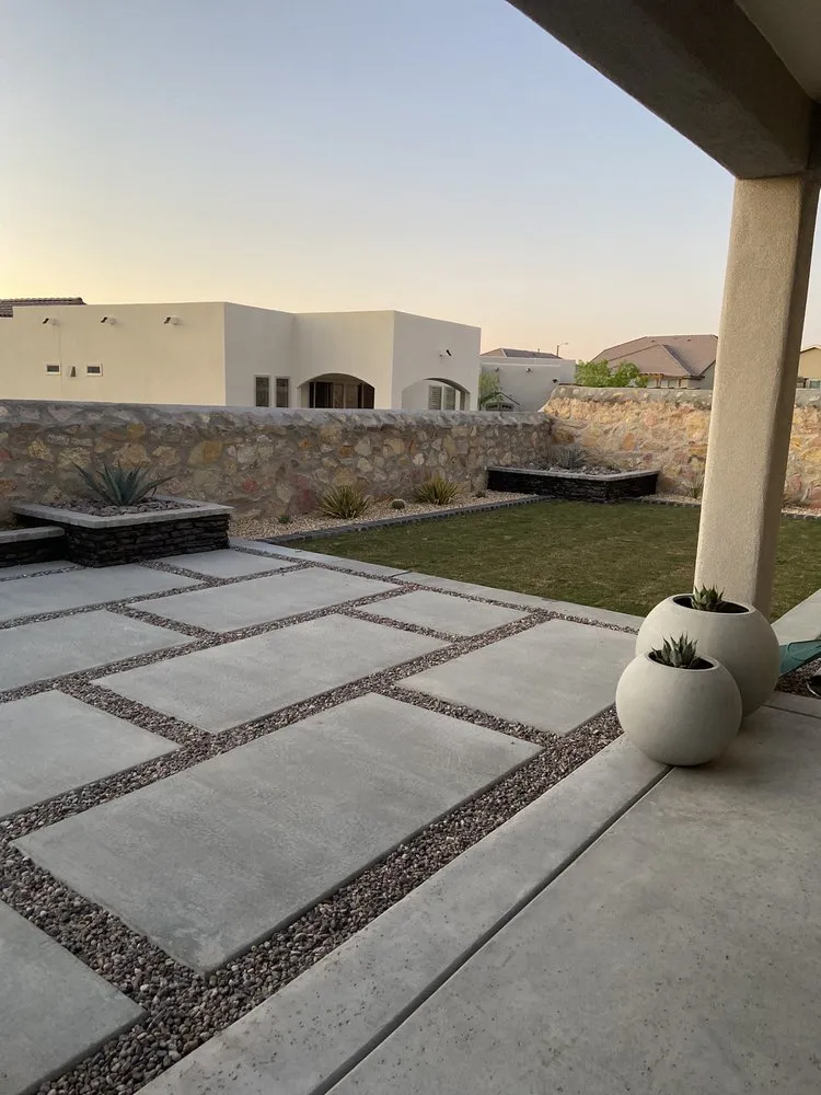 Top-rated outdoor landscaping near you across El Paso, TX - Flores Concrete & Landscaping