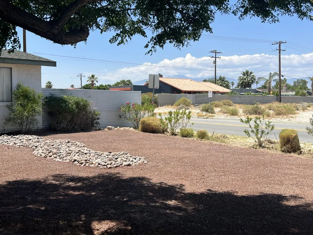 Custom landscaping services in Desert Hot Springs, CA by Flores Landcare