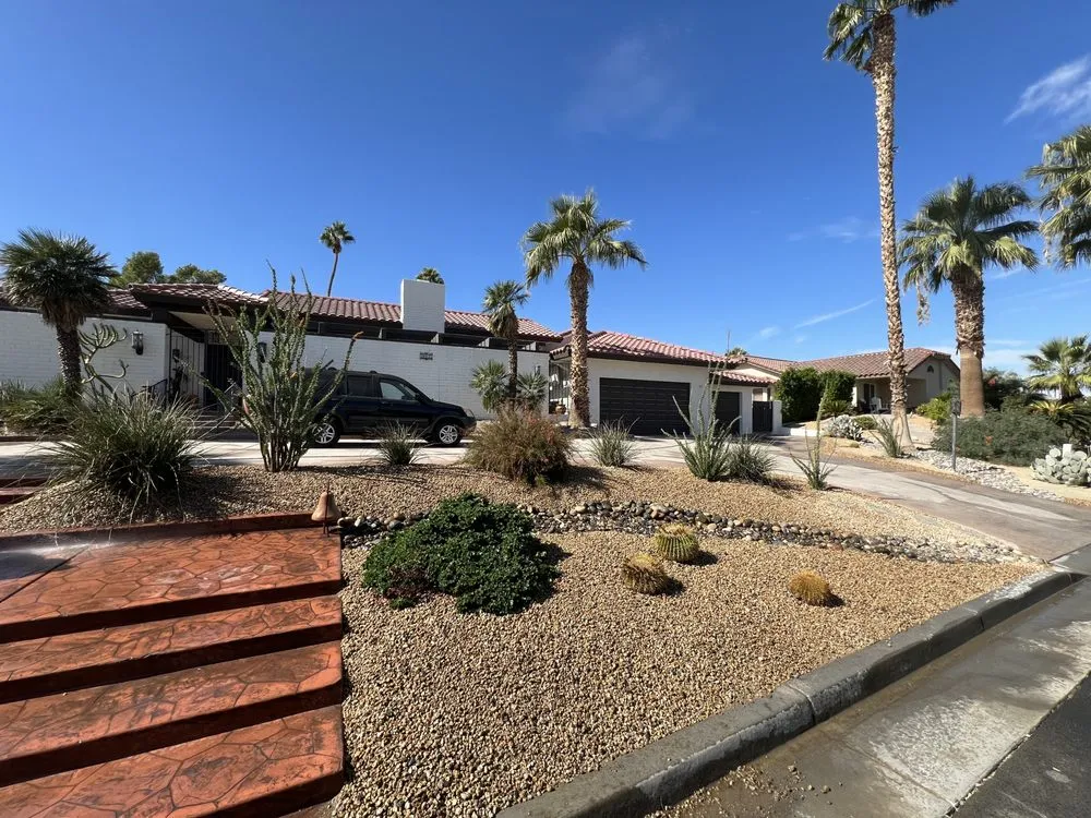 Reliable lawn care service in Desert Hot Springs, CA by Flores Landcare