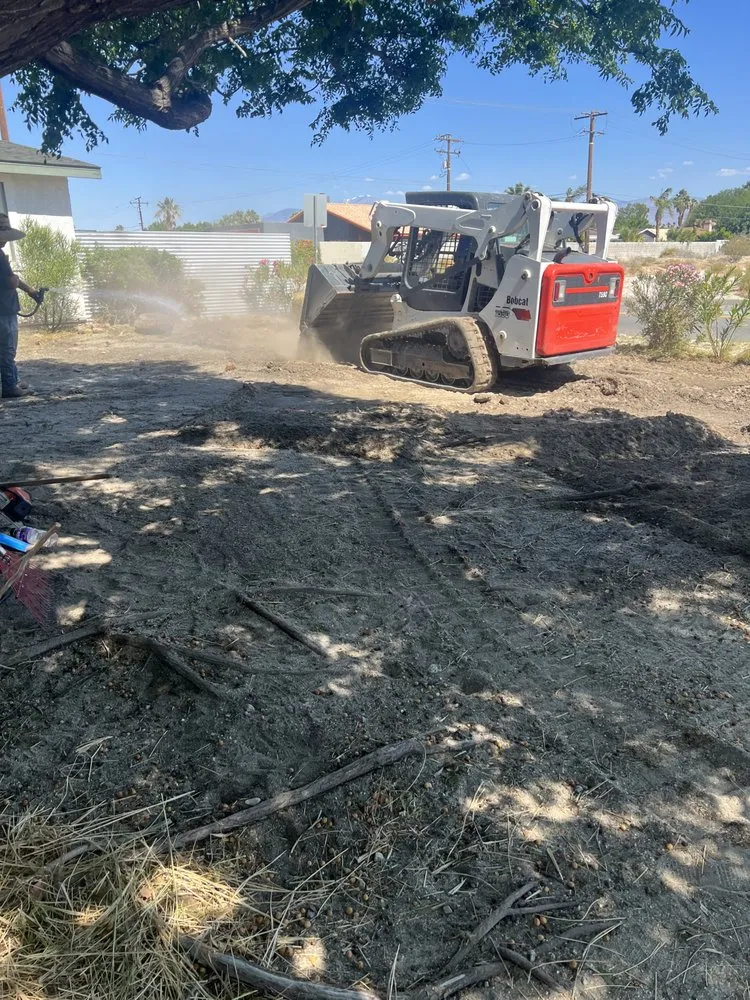 Expert yard cleanup service in Desert Hot Springs, CA by Flores Landcare