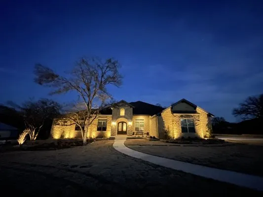 Flores Landscape & Lighting Logo