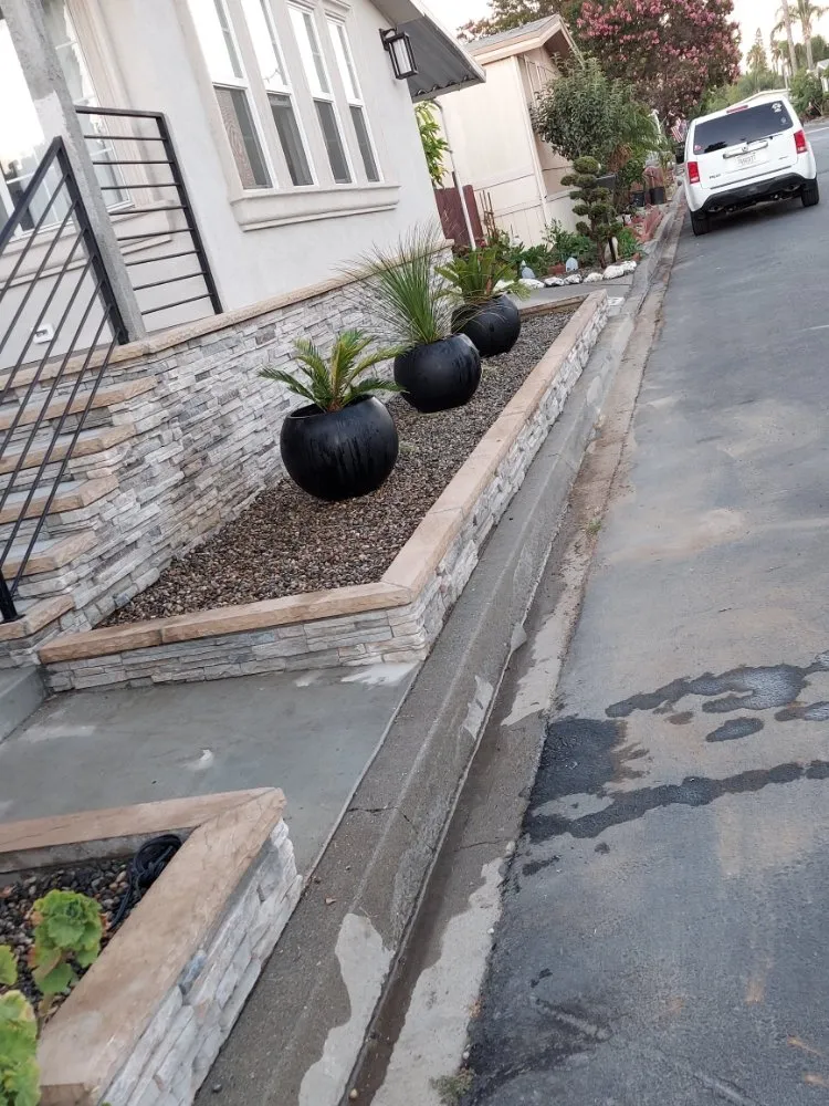 Reliable yard cleanup service with custom design in Los Angeles, CA by Flores Landscape and Construction