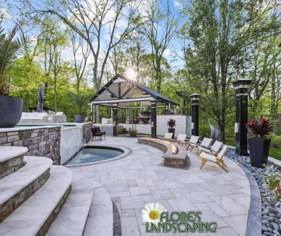 Top-rated yard cleanup service for beautiful yards across Delaware, OH - Flores Landscapes