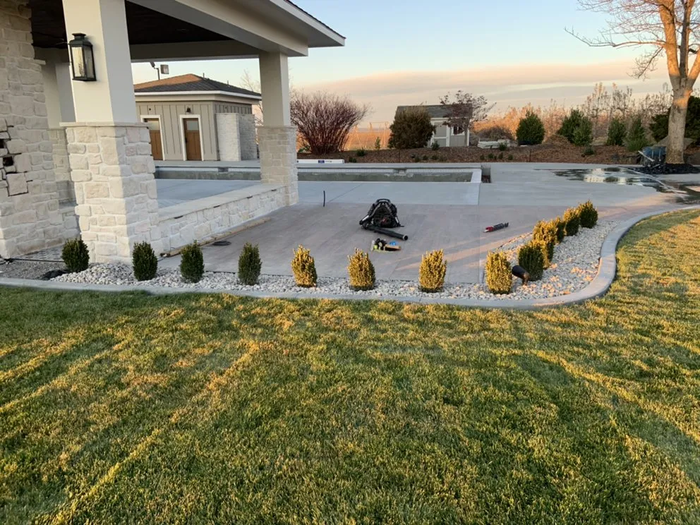Professional outdoor landscaping for homes across Kennewick, WA - Flores Landscaping & Construction