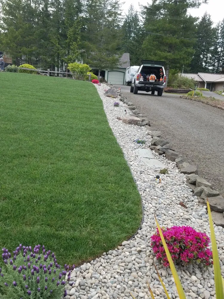 Top-rated lawn mowing service for homes in Shelton, WA by Flores Landscaping & Tree Service