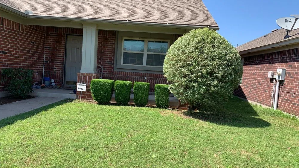 Professional yard maintenance for residential properties across Norman, OK - Flores Landscaping and Remodeling