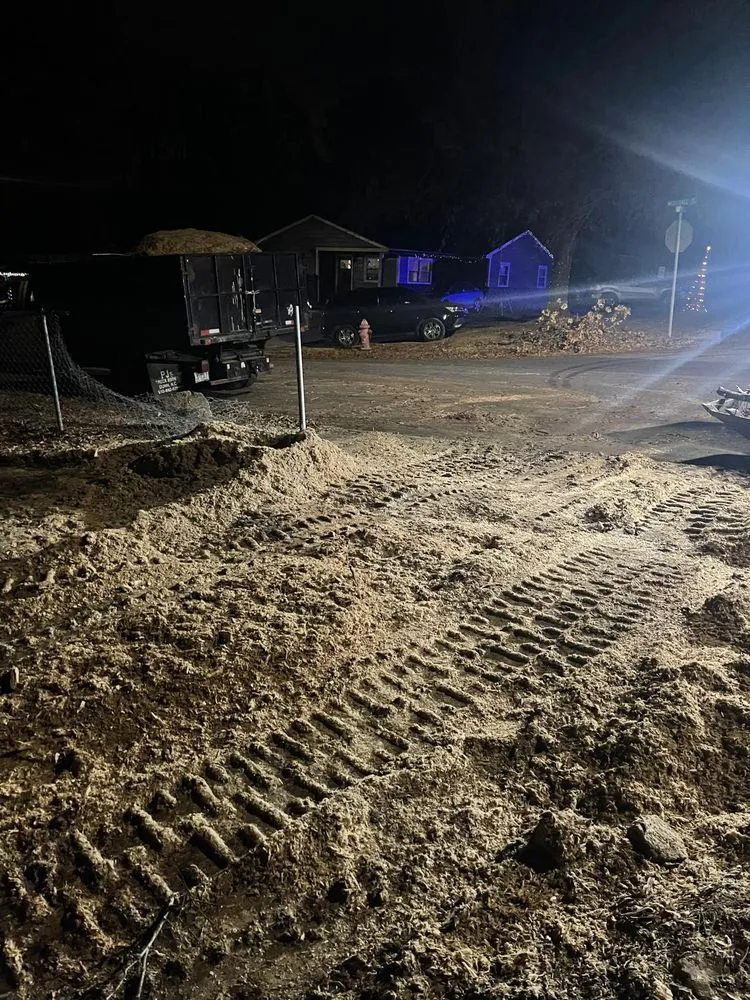 Professional landscape installation for homes in Durham, NC by Flores Landscaping and Tree Service