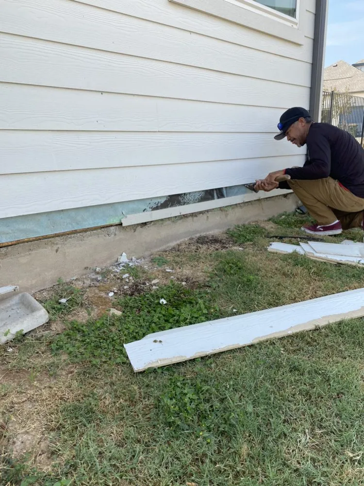 Custom lawn mowing service in Austin, TX by Flores Landscaping