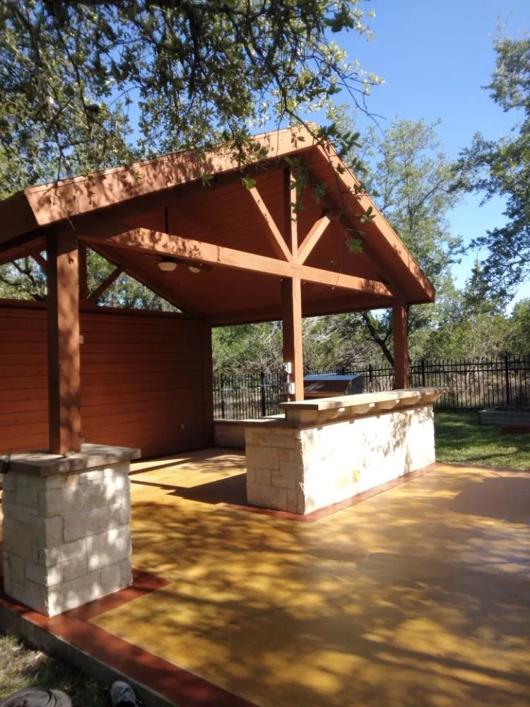Affordable landscape installation in Austin, TX by Flores Landscaping