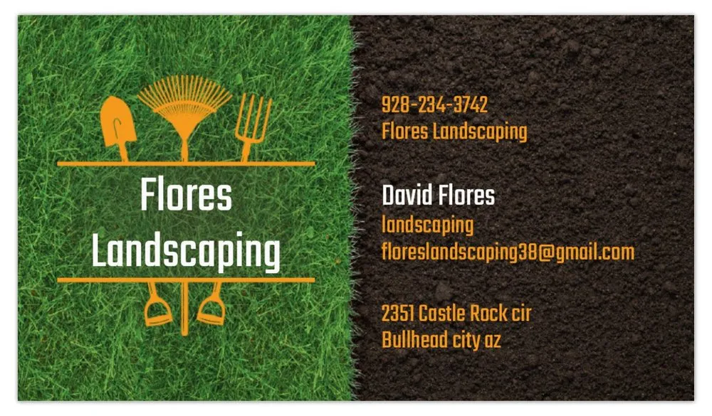 Top-rated garden landscaping in Bullhead City, AZ by Flores Landscaping