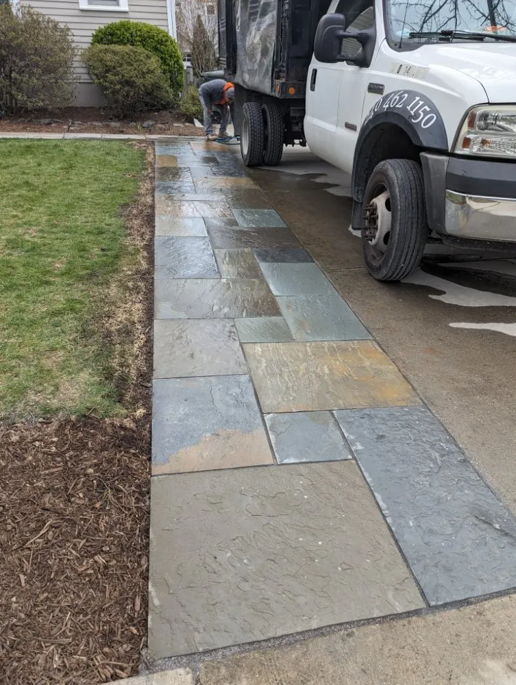 Professional landscape installation in Silver Spring, MD by Flores Landscaping Contractors