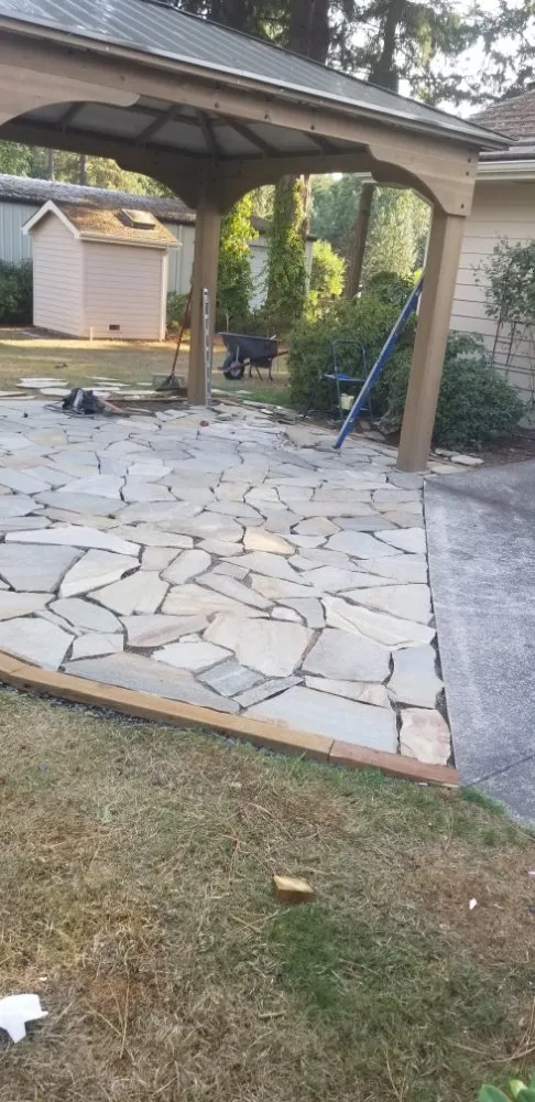 Reliable lawn care service in Eugene, OR by Flores Landscaping